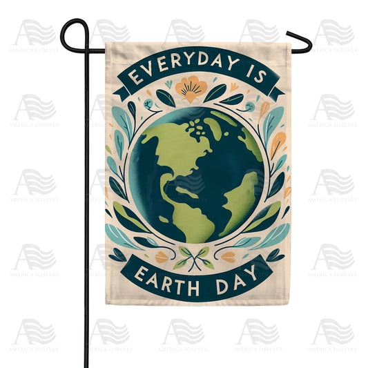 America Forever Embrace Our Planet Earth Garden Flag