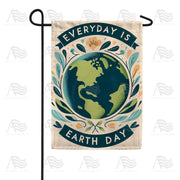 America Forever Embrace Our Planet Earth Garden Flag