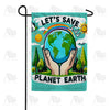 America Forever Global Conservation Cheerful Illustration Garden Flag