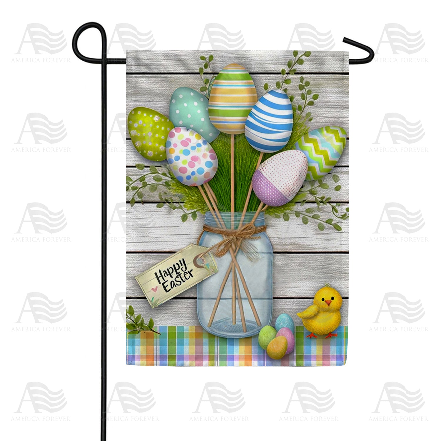 Easter Egg Bouquet Garden Flag