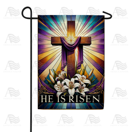 America Forever Resurrection Radiance Garden Flag