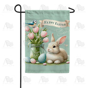 Easter Bunny Serenity Garden Flag