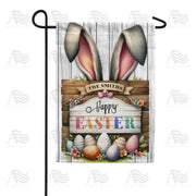 America Forever Easter Bunny Surprise Garden Flag