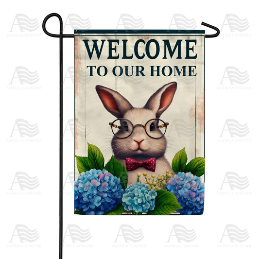America Forever Bunny Welcome Garden Flag
