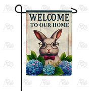 America Forever Bunny Welcome Garden Flag