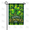 America Forever St. Patrick's Day Shamrock Garden Flag