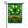 America Forever St. Patrick's Day Four-Leaf Clover Garden Flag