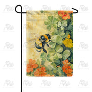 America Forever Bee Shamrock Garden Garden Flag