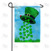 America Forever Leprechaun Hat Shamrock Magic Garden Flag