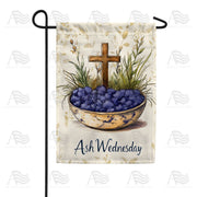 America Forever Ash Wednesday Cross Bowl Garden Flag