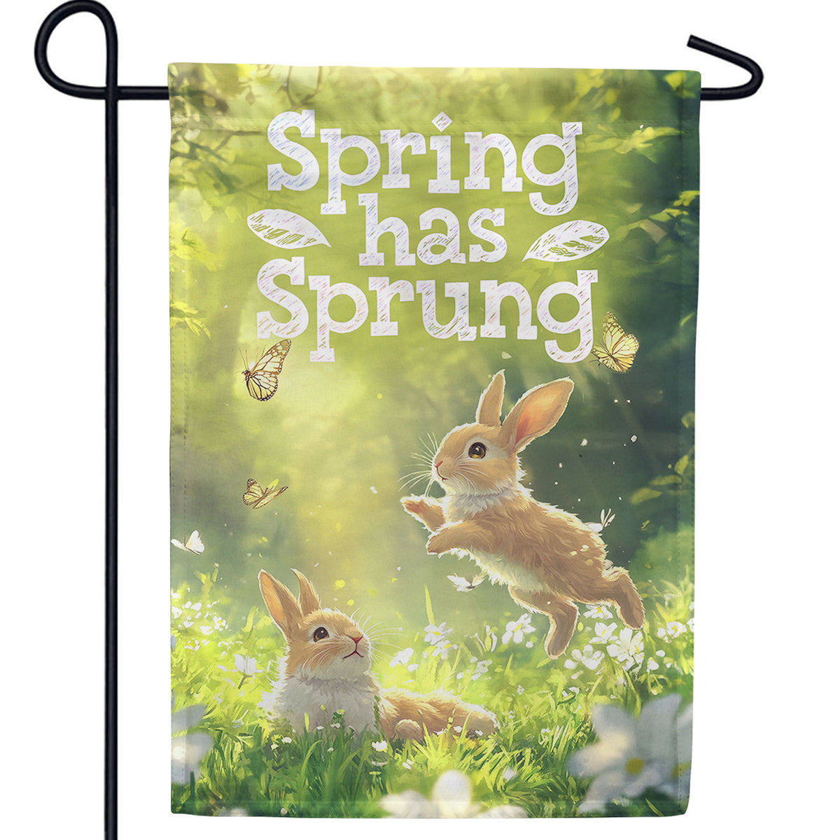 America Forever Spring Has Sprung Garden Flag