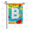 America Forever Summer Time Fruits Monogram Garden Flag