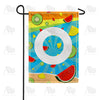 America Forever Summer Time Fruits Monogram Garden Flag