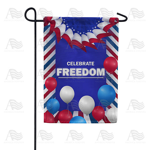 America Forever Celebrate Freedom Garden Flag