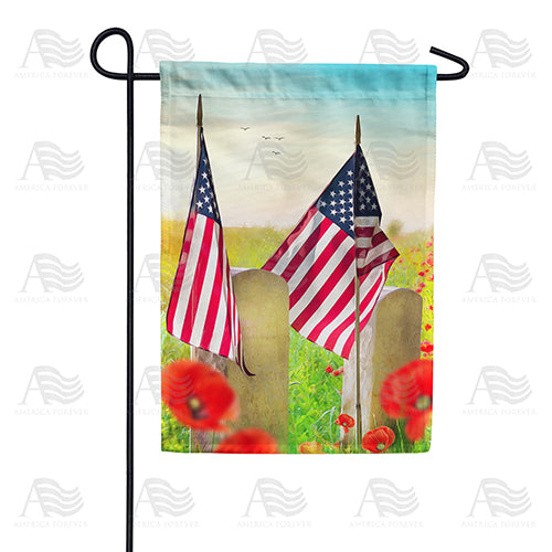 America Forever Honor the Heroes Garden Flag