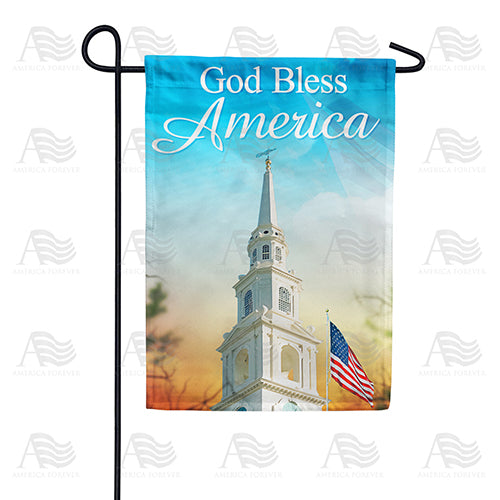 America Forever Church Blessing Garden Flag