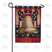 America Forever Liberty Bell Garden Flag
