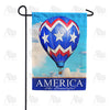 America Forever America the Beautiful Balloon Garden Flag