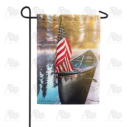 America Forever Leisure Lake Garden Flag
