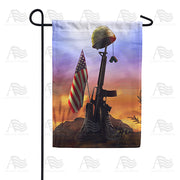 America Forever Lest We Forget Garden Flag