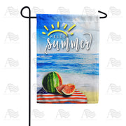 America Forever American Summer Fruit Garden Flag