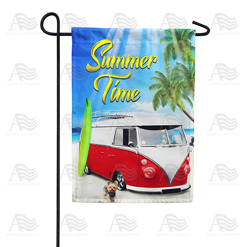America Forever Beach Cruisin' Garden Flag