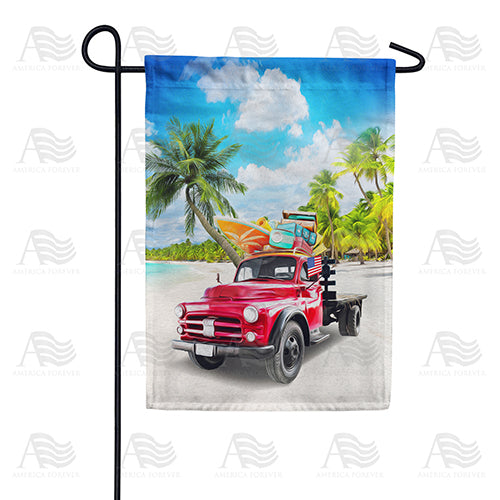 America Forever The Beach Hillbillies Garden Flag