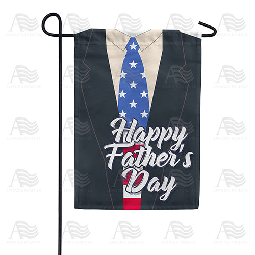America Forever Patriotic Dad Garden Flag