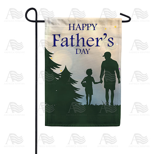 America Forever Childhood Memories Of Dad Garden Flag