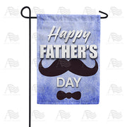 America Forever Father's Day Faded Blue Garden Flag