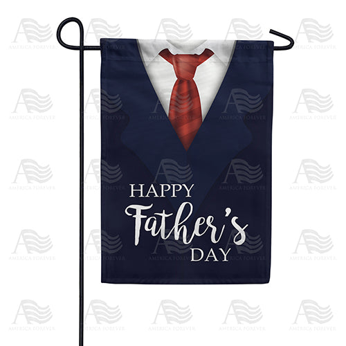 America Forever Classy Father's Day Garden Flag