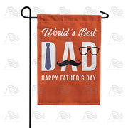 America Forever World's Best Dad Garden Flag