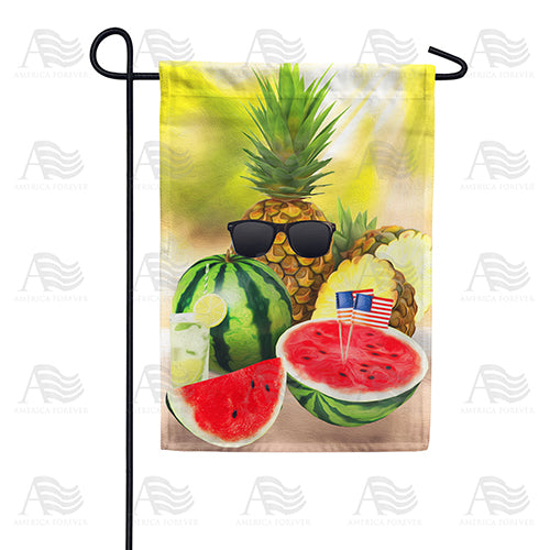 America Forever Summer Chill Feast Garden Flag