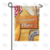 America Forever Summer Is Here Garden Flag