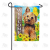 America Forever Silky Terrier Welcome Garden Flag