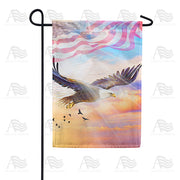 America Forever Wings Of American Pride Garden Flag