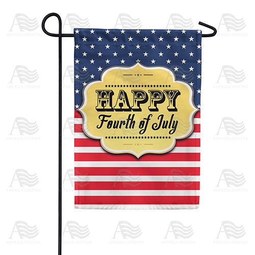 America Forever Stars And Stripes Garden Flag