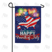 America Forever America's Birthday Garden Flag