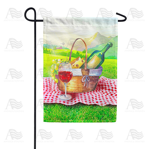 America Forever Mountain View Picnic Garden Flag