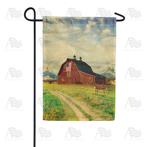 America Forever On Hay And Grain Watch Garden Flag