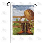 America Forever Cowboy Accessories Garden Flag