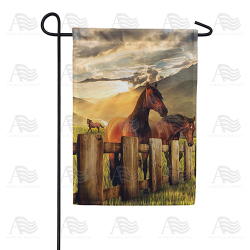 America Forever After The Storm Garden Flag