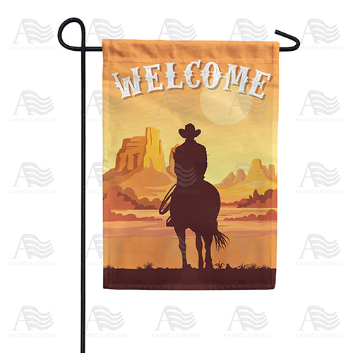 America Forever Long Ride Ahead Garden Flag