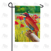 America Forever Colorful Bee-eater Garden Flag