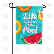 America Forever Pool Life Garden Flag