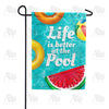 America Forever Pool Life Garden Flag