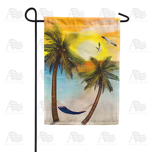 America Forever Hammock Heaven Garden Flag