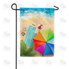 America Forever Drone Flying At Beach Garden Flag