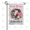 America Forever American Prayer Wreath Garden Flag