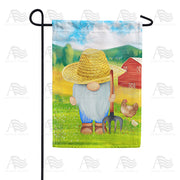 America Forever Old MacDonald Gnome Garden Flag